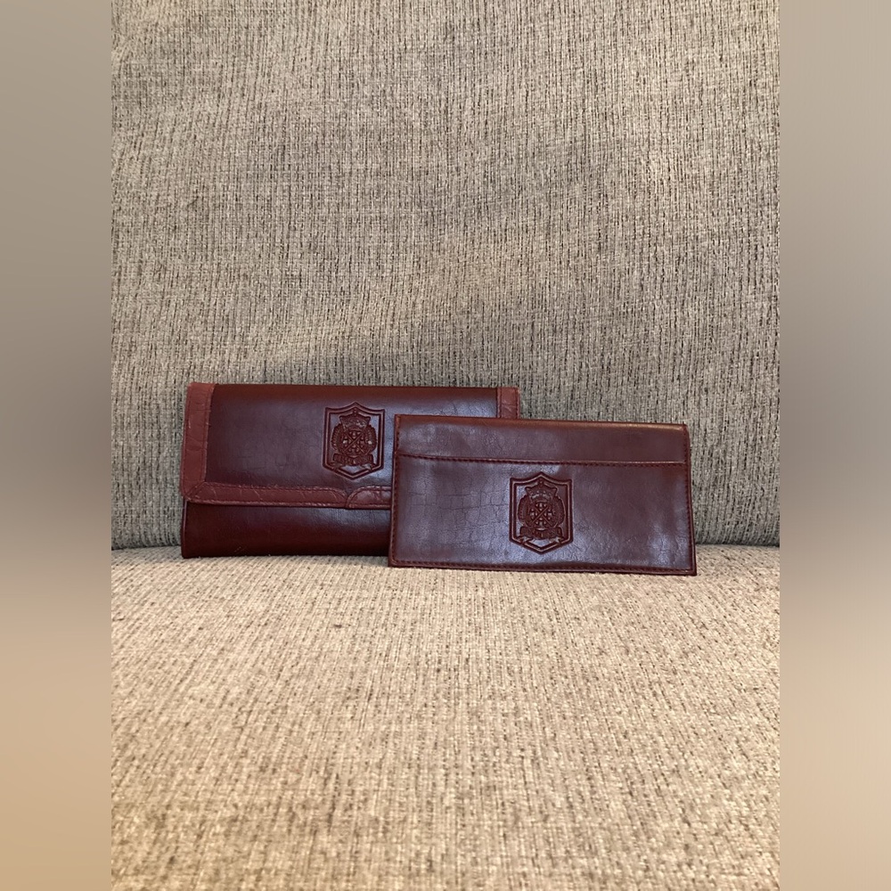 Bella Rose Wallet /Checkbook Cover Set